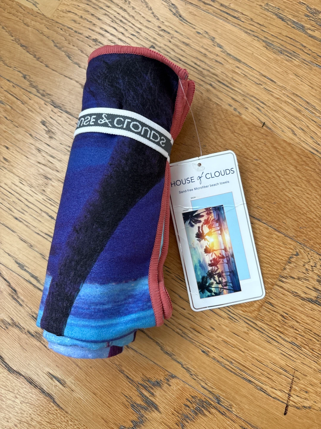 House of Clouds Sand-Free Microfiber Beach Towel