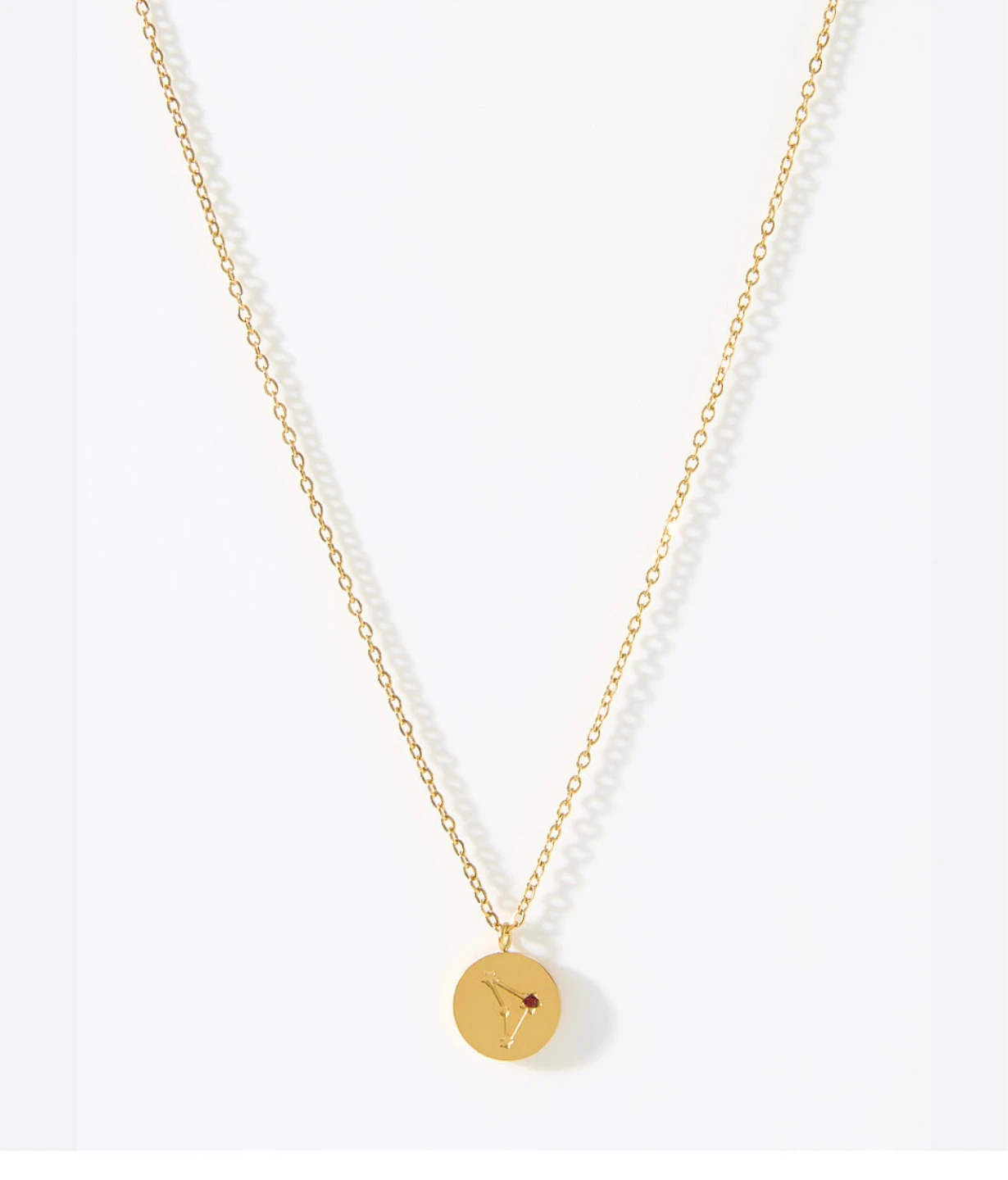 18K Gold Plated Zodiac Constellation Necklace - photo 3