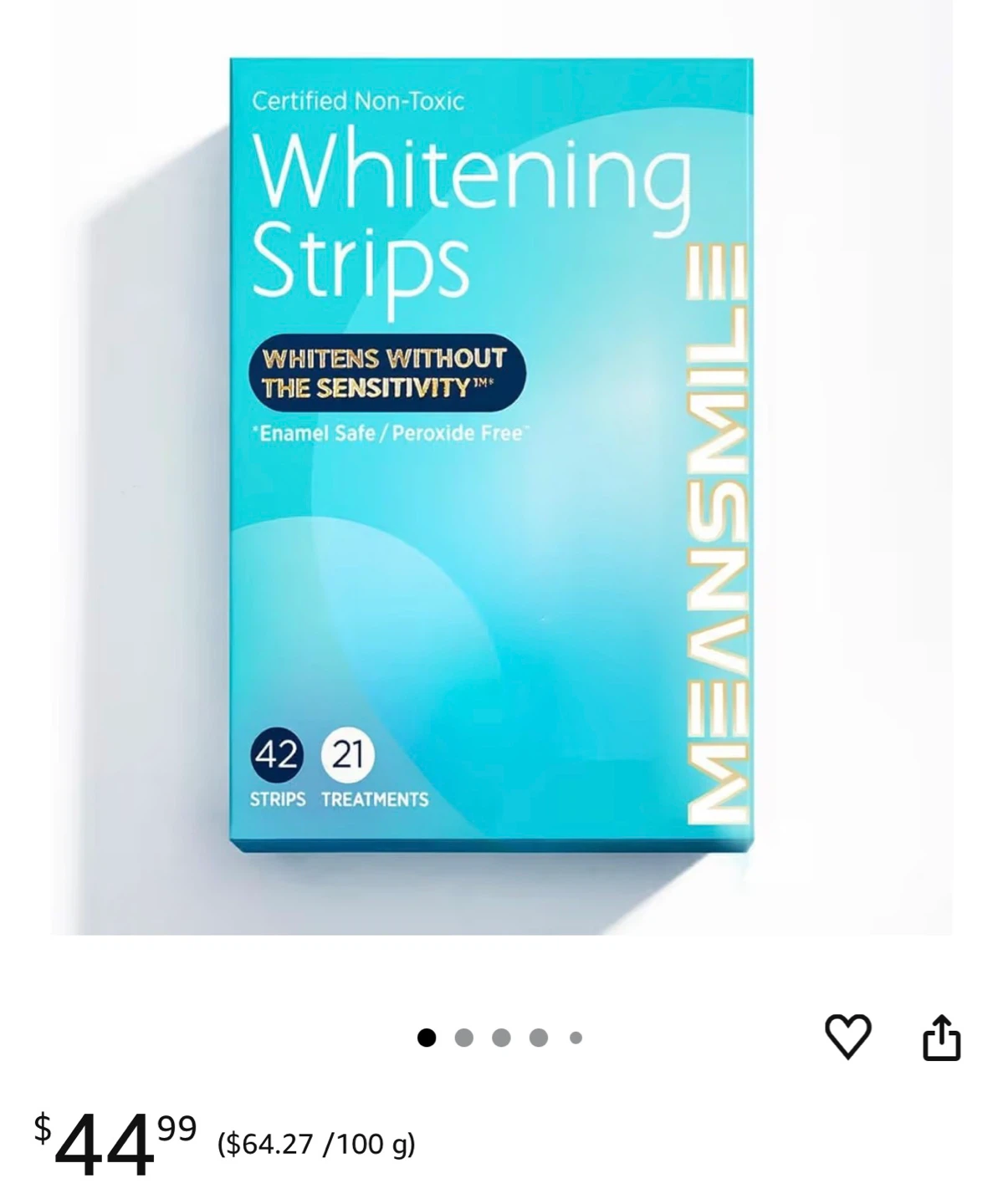 Lumineux Certified Non-Toxic Whitening Strips