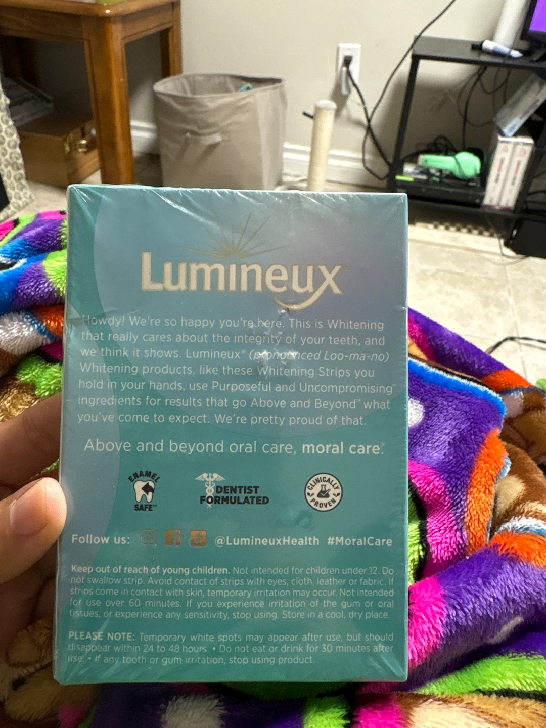 Lumineux Certified Non-Toxic Whitening Strips - photo 3