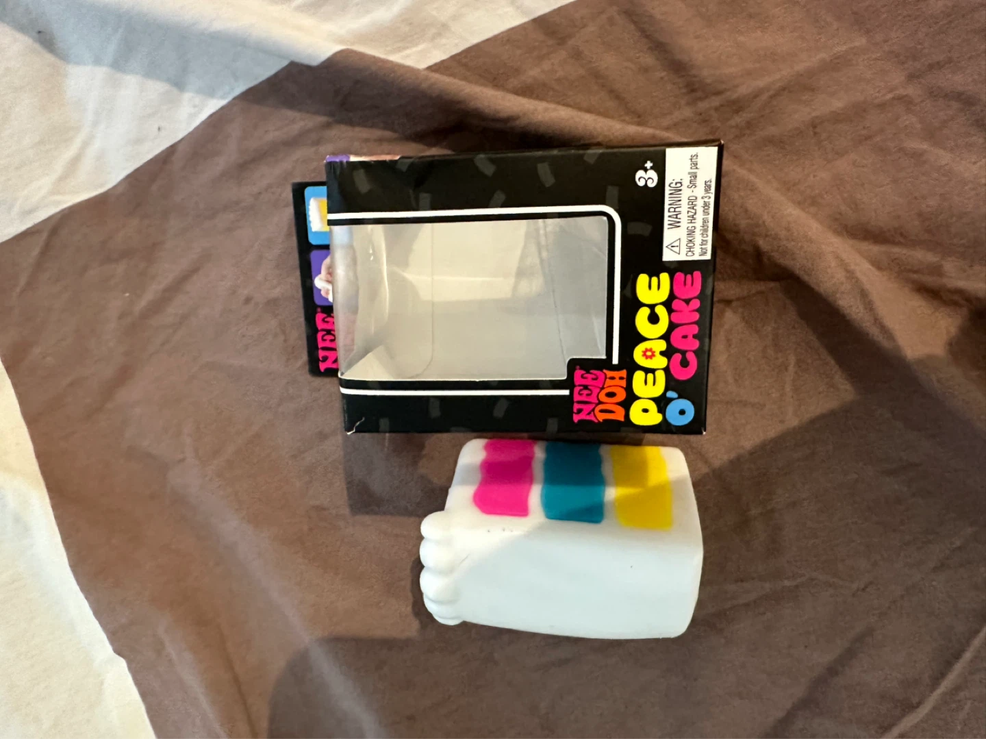 Nee Doh Peace O' Cake Squish Toy Schylling needoh - photo 4