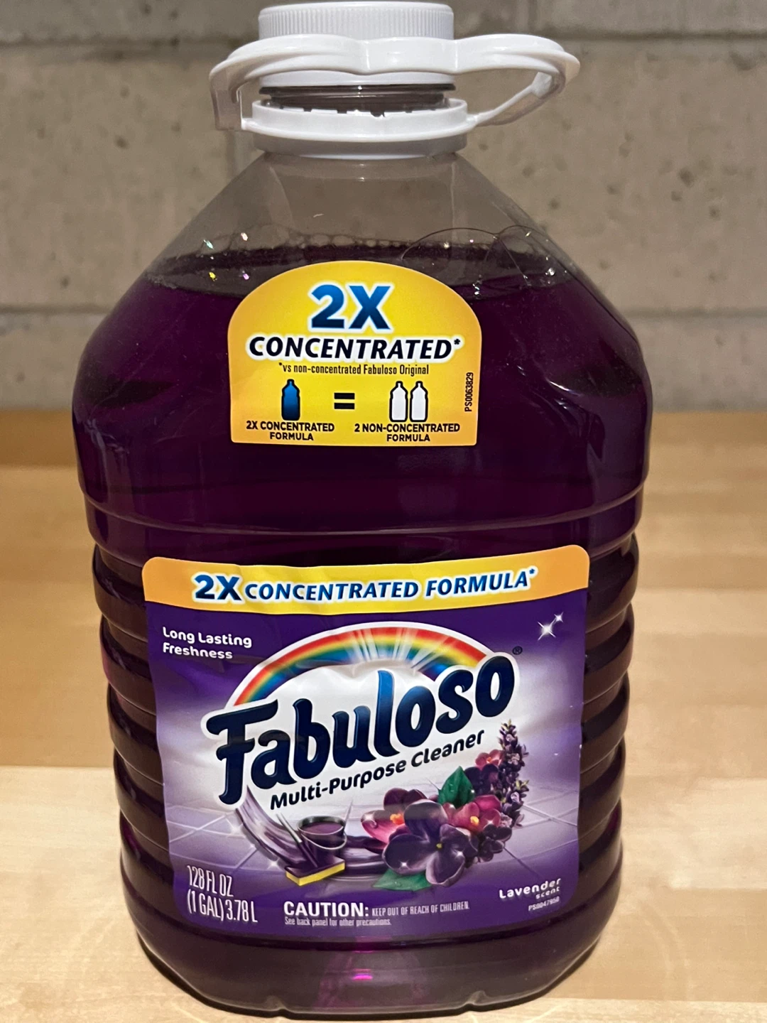 Fabuloso Multi-Purpose Cleaner, Lavender Scent, 128 Fl Oz