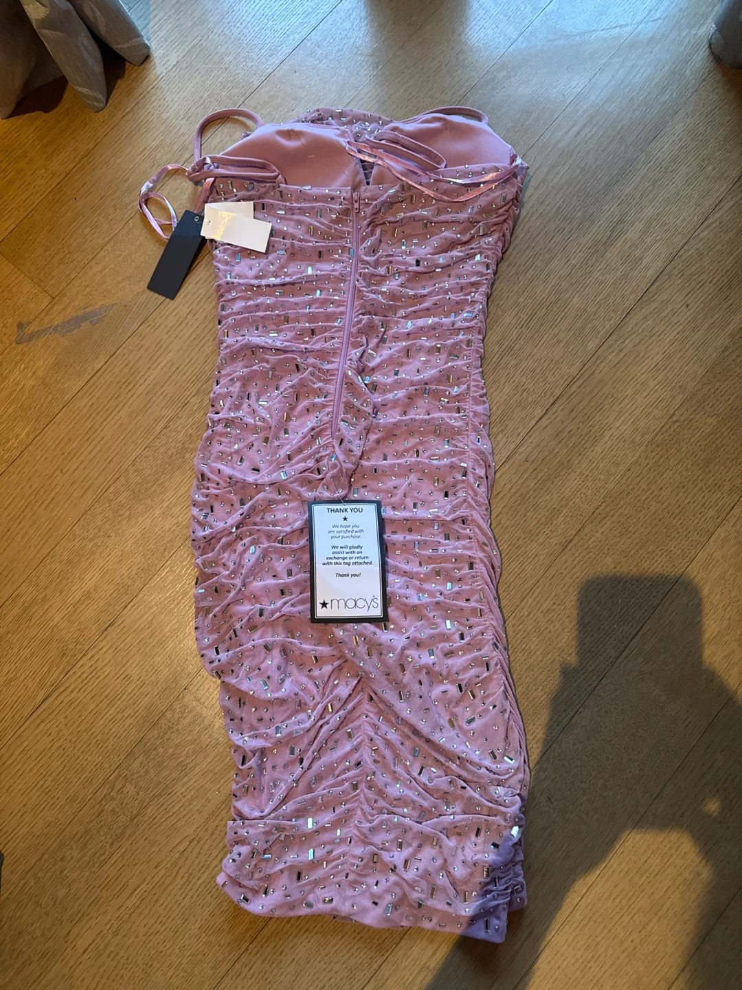 Seni & Codi Ruched Embellished Mini Dress - photo 2