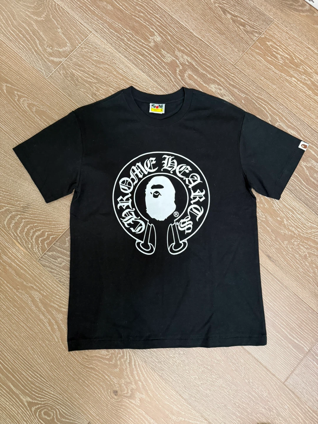A Bathing Ape Baby Milo x Chrome Hearts T-Shirt Size S