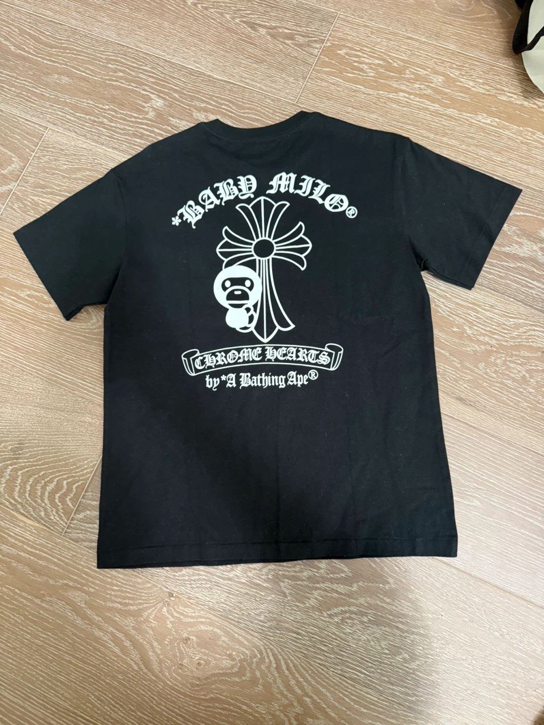 A Bathing Ape Baby Milo x Chrome Hearts T-Shirt Size S - photo 4