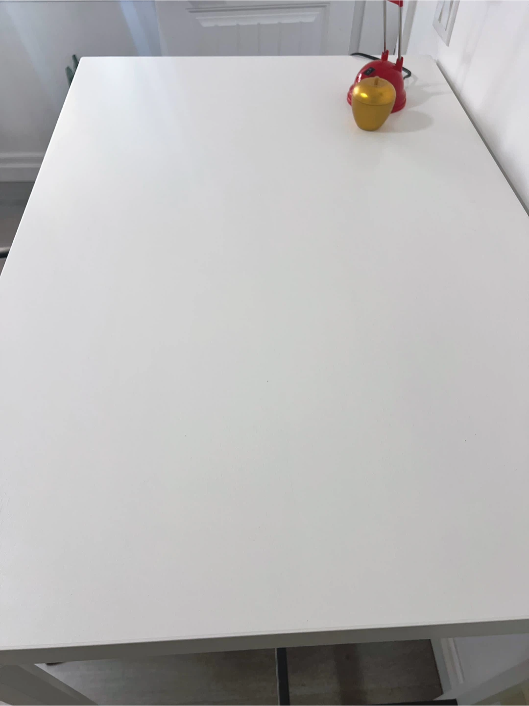 White Bar Height Desk and Drafting Chair,small fee for delivery - photo 3