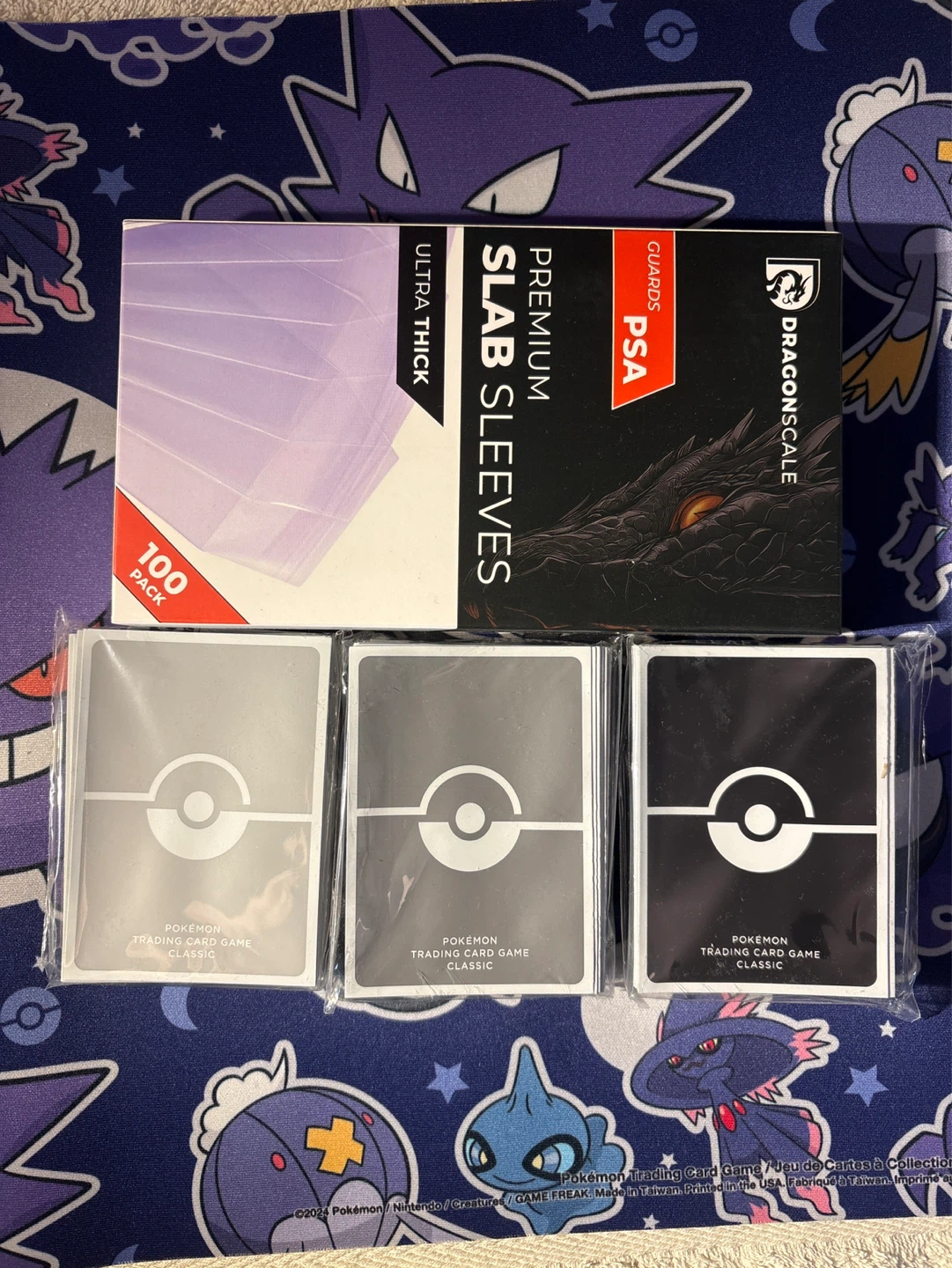 Pokémon Card Sleeves/ Slab Sleeves - BRAND NEW