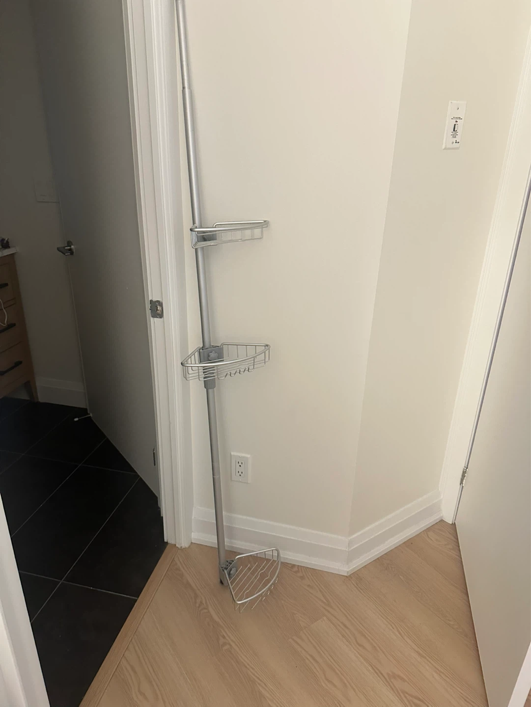 Tension Shower Caddy with 3 Shelves - photo 2