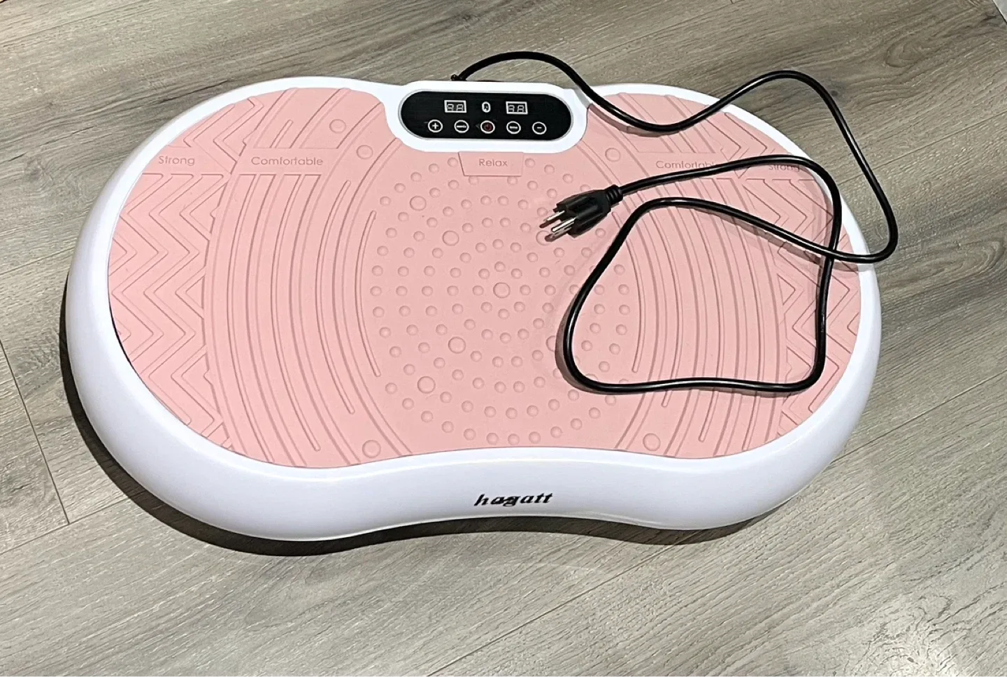 Phagatt Pink Vibration Plate Exercise Machine - photo 3