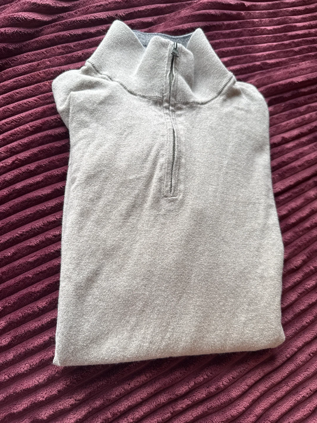 Banana Republic Quarter Zip Sweater M