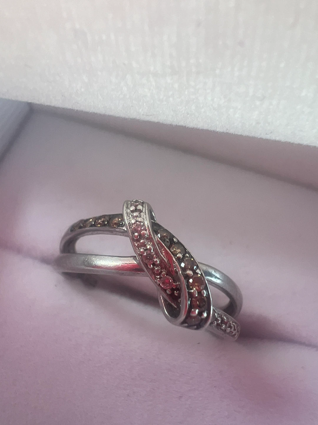 Sterling Silver 925 Ring with diamonds - photo 4