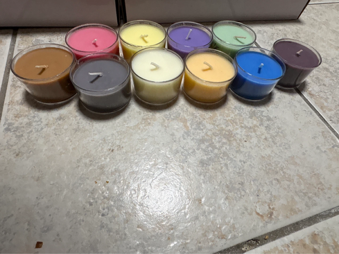 Candles 10x 35g
