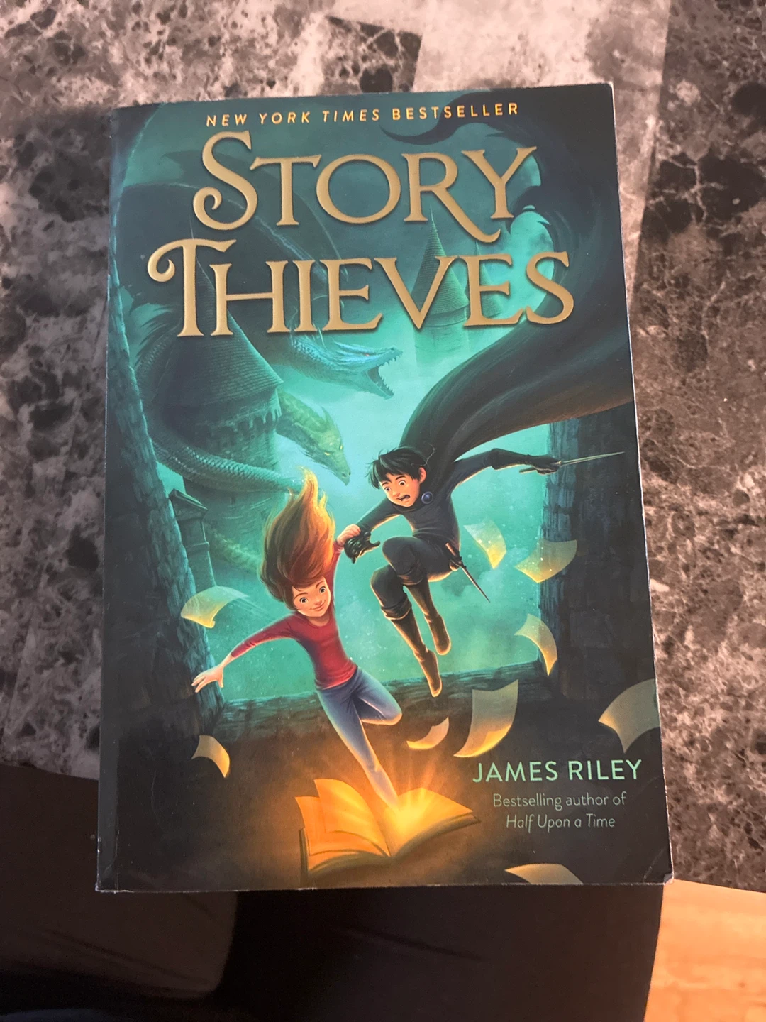 Story Thieves by James Riley Book