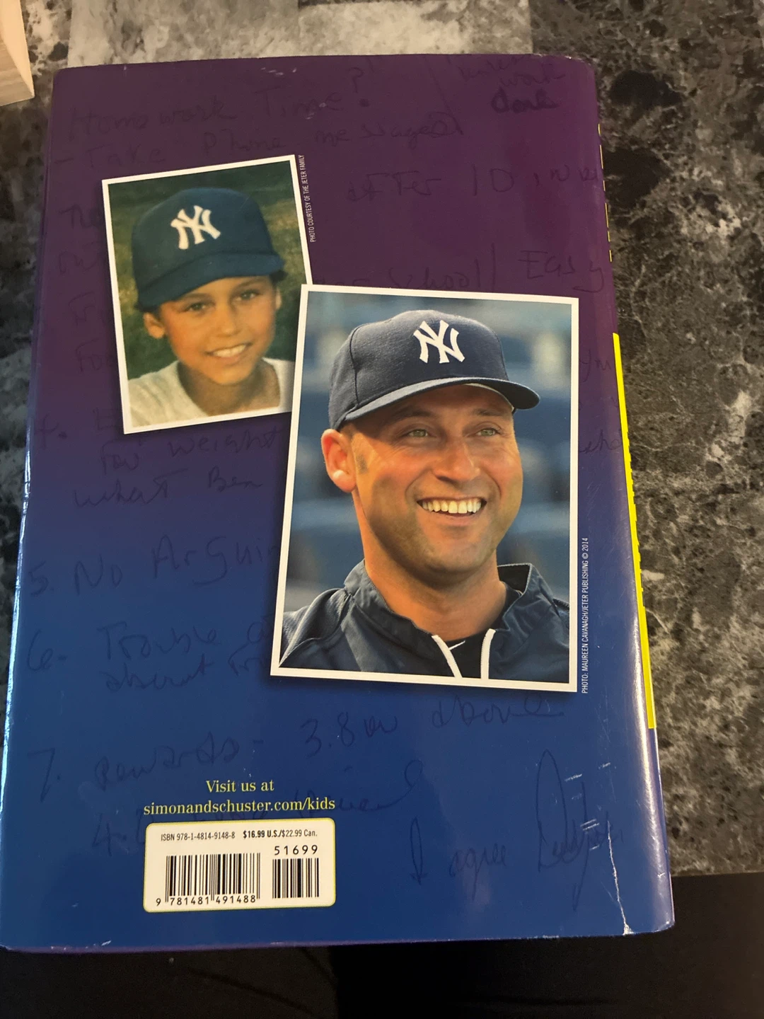 Fair Ball by Derek Jeter - Children's Book - photo 2