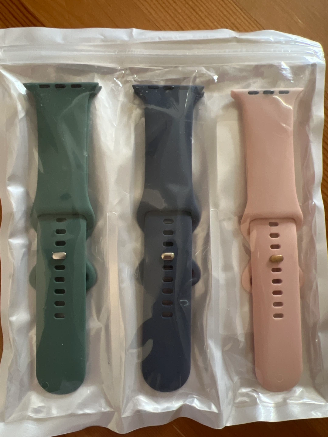 Apple Watch Bands - 3 Pack Silicone Straps (42mm)