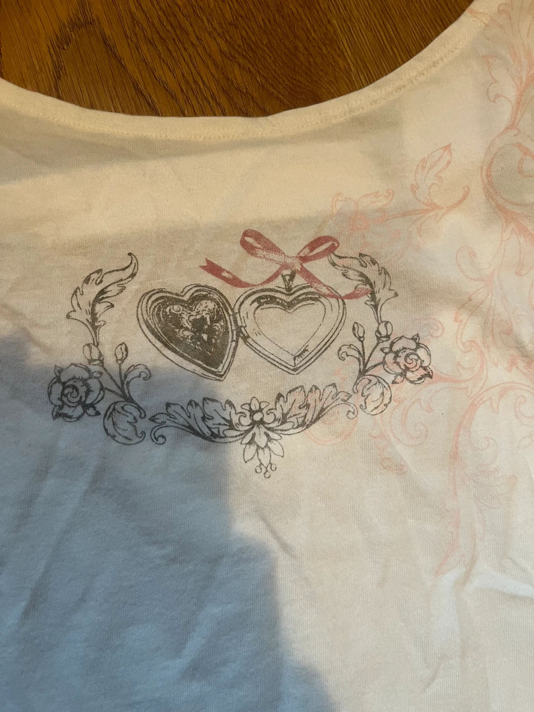 Hollister White T-Shirt with Bow Detail - photo 3