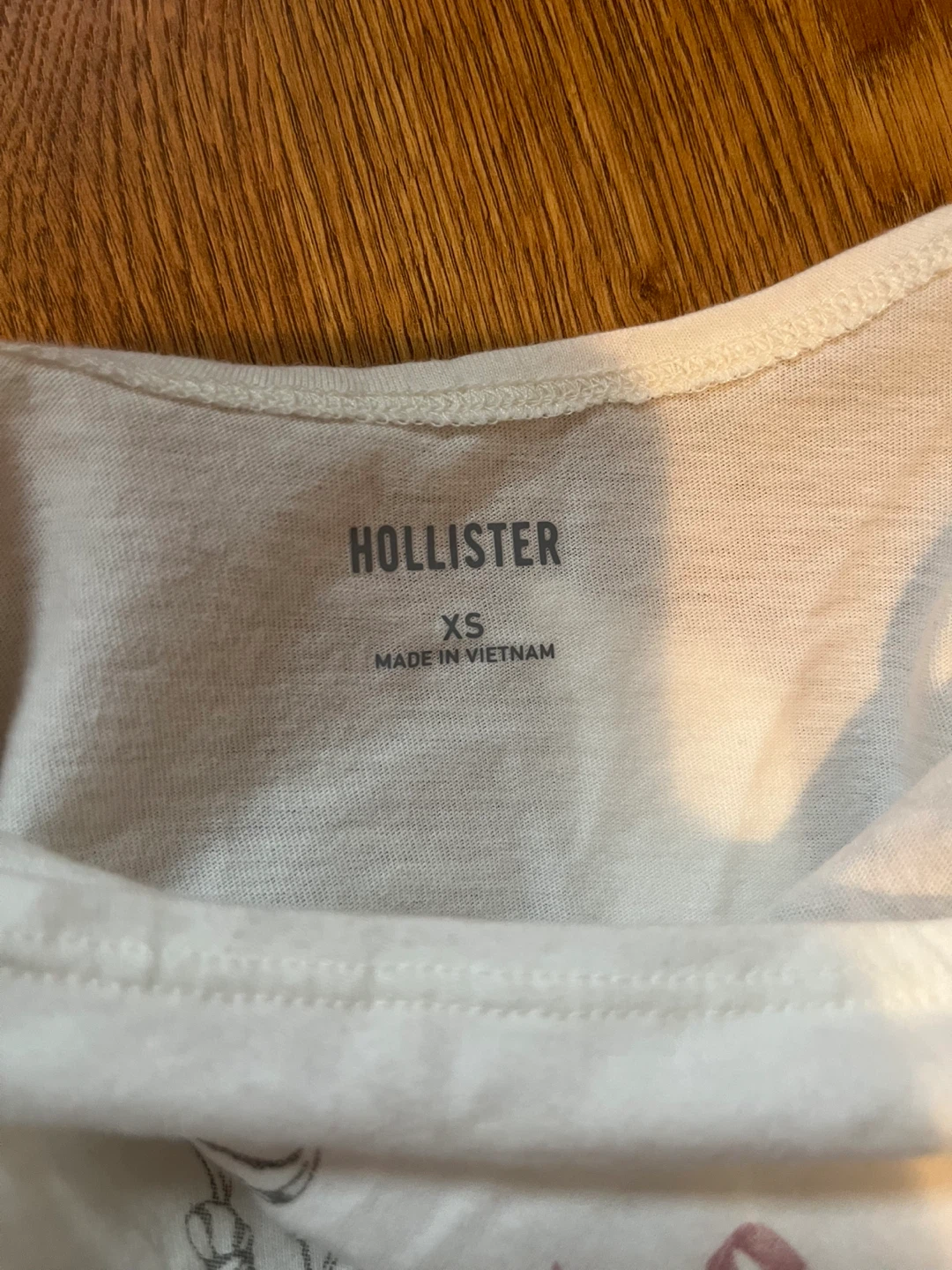 Hollister White T-Shirt with Bow Detail - photo 4