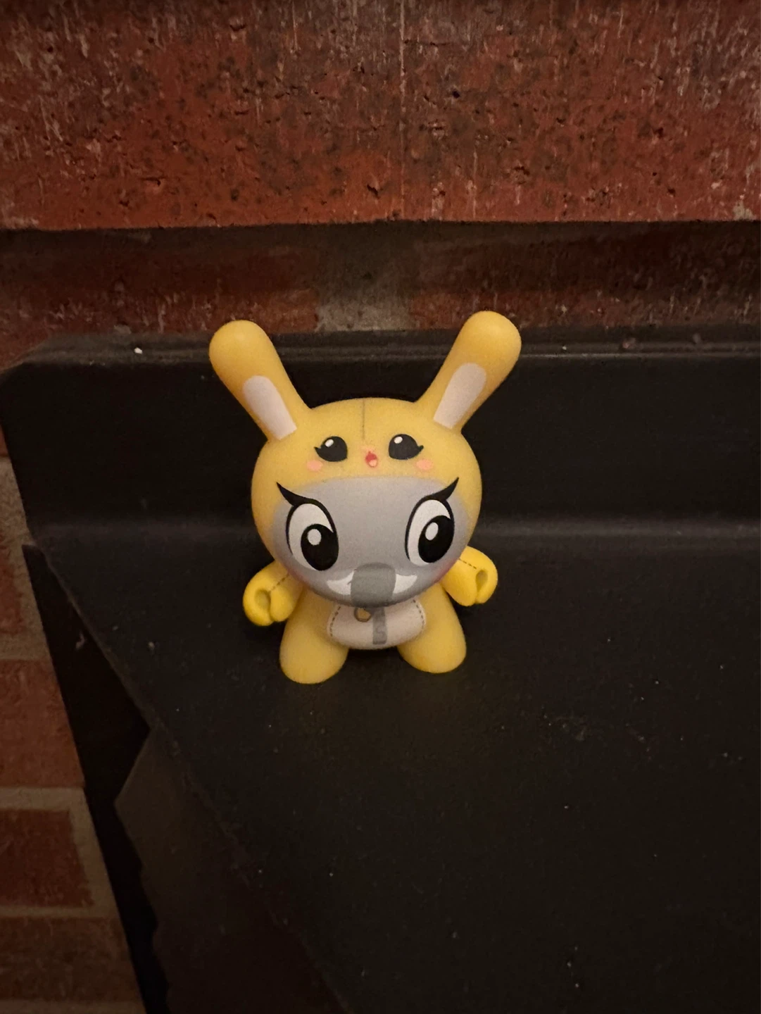 Yellow Bunny Collectible Toy