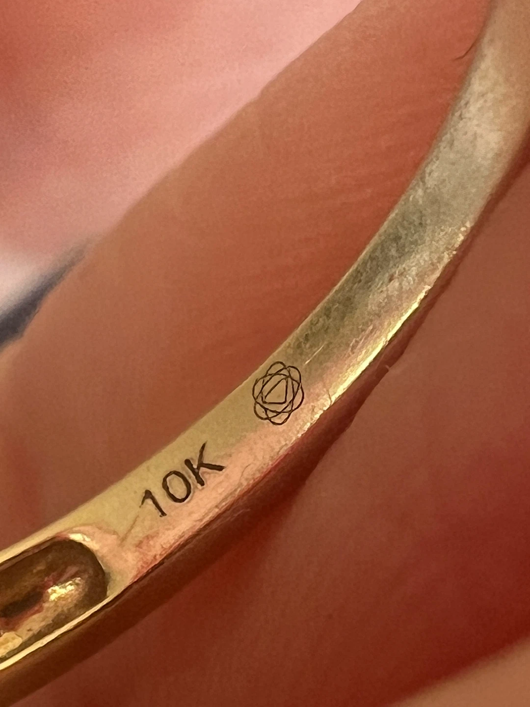 10 k diamond ring - photo 4