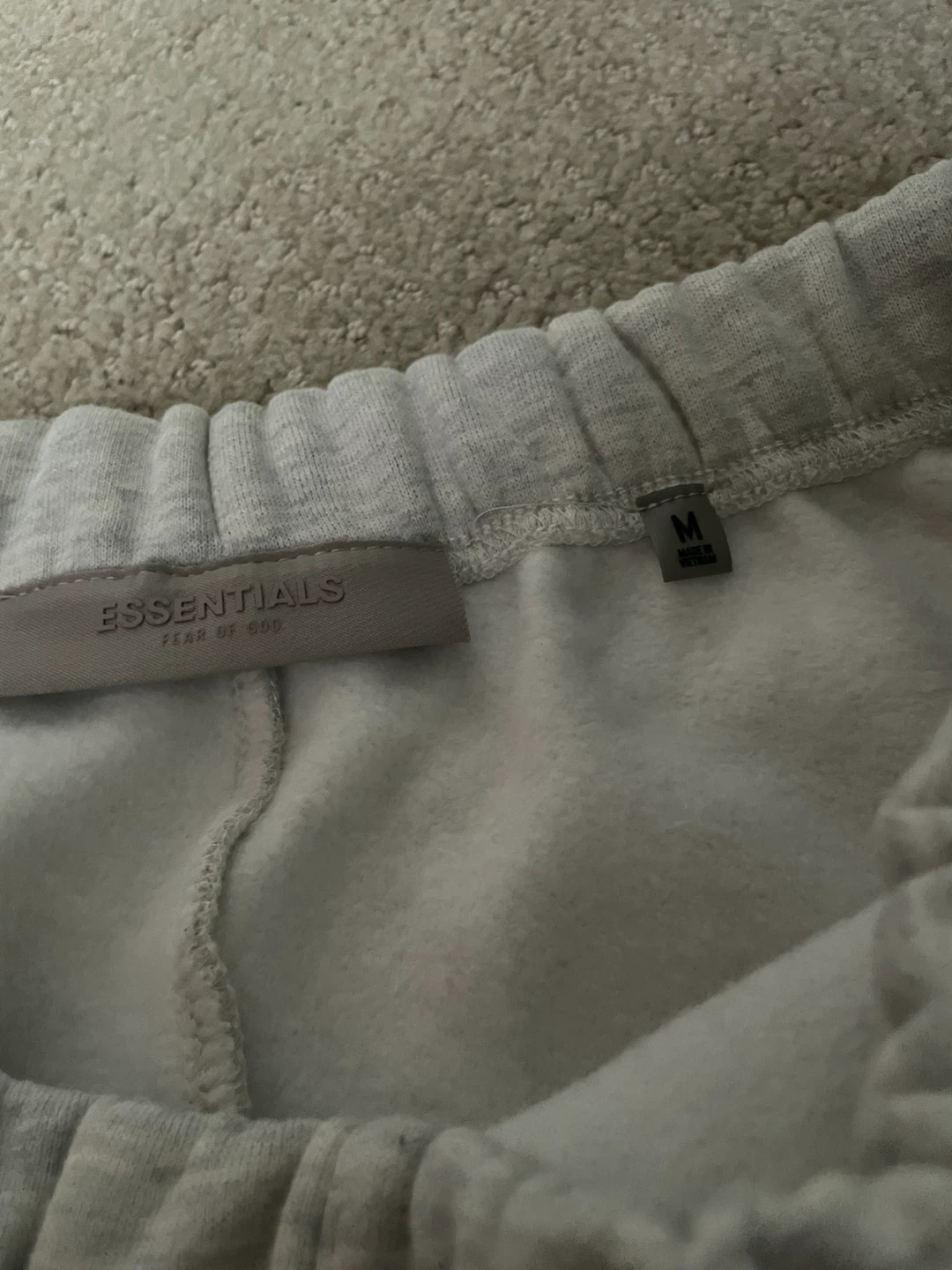 Fear of God Essentials Sweatpants Grey - photo 2