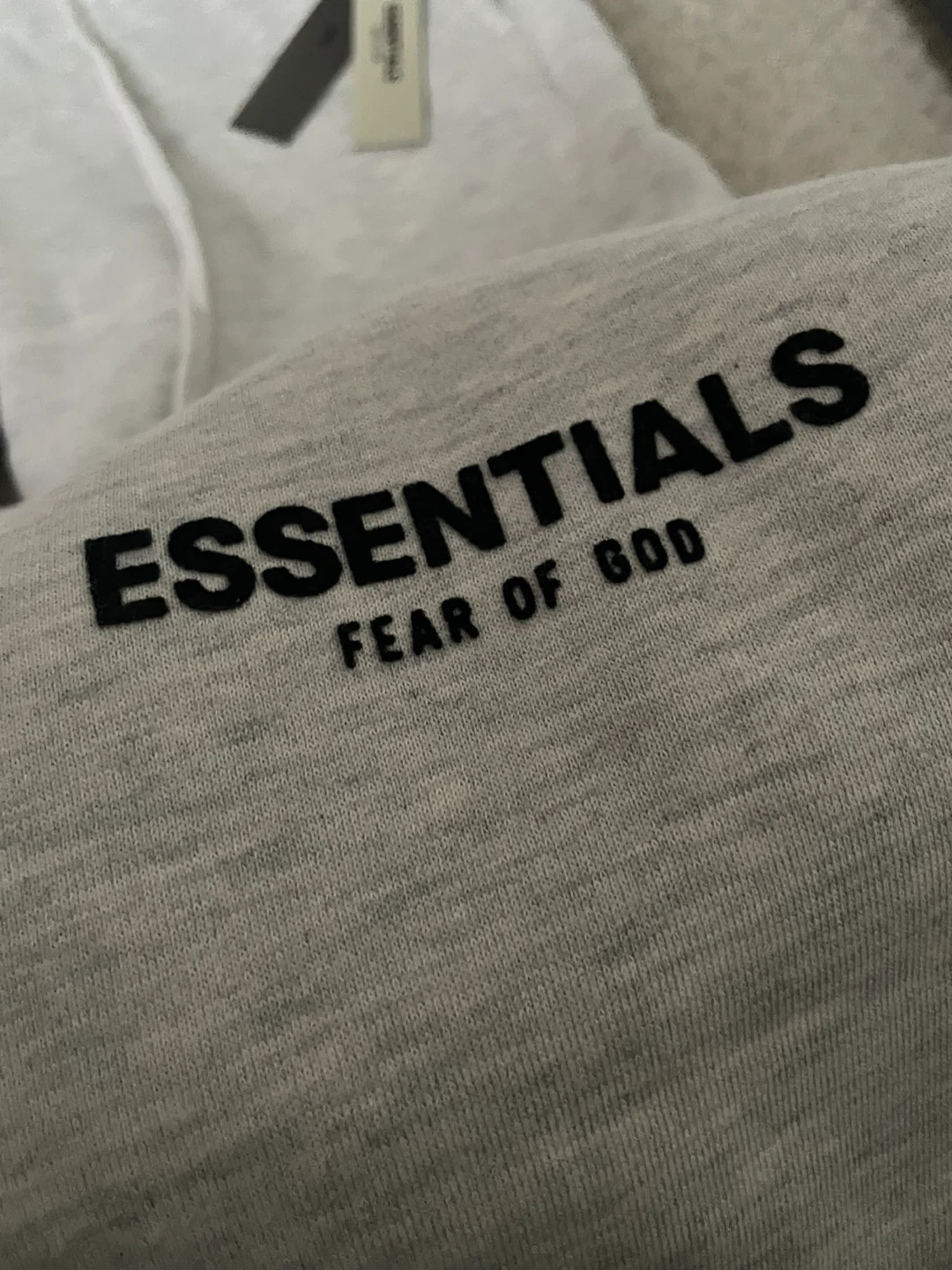 Fear of God Essentials Sweatpants Grey - photo 3