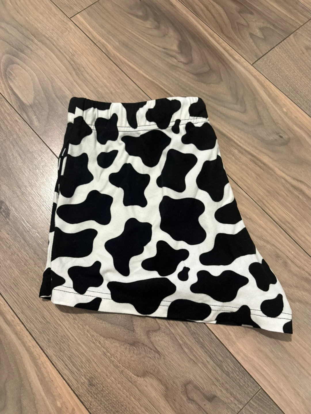 Cow Print Pajama Shorts - photo 2