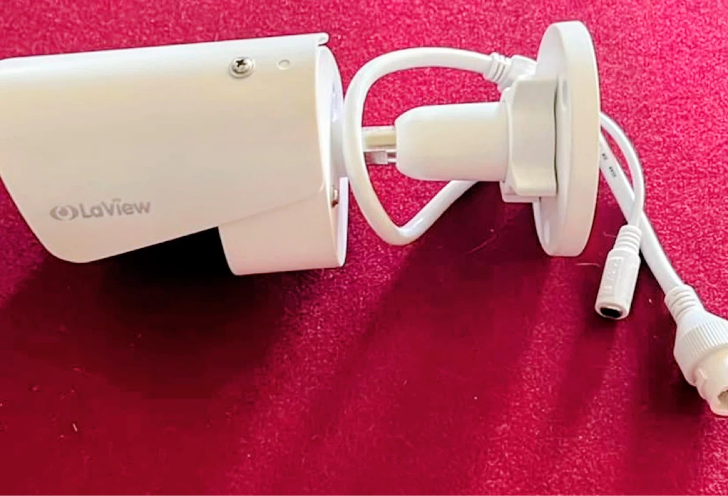 LaView White Security Camera