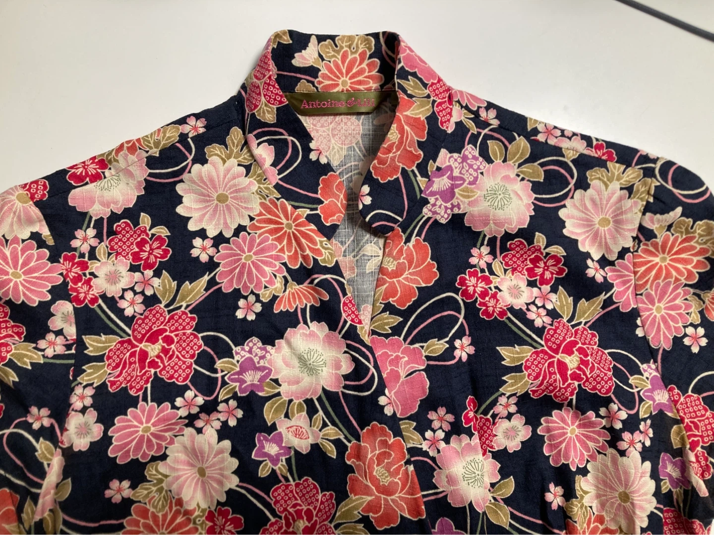 Antoine & Lily Kimono Robe - Floral Pattern