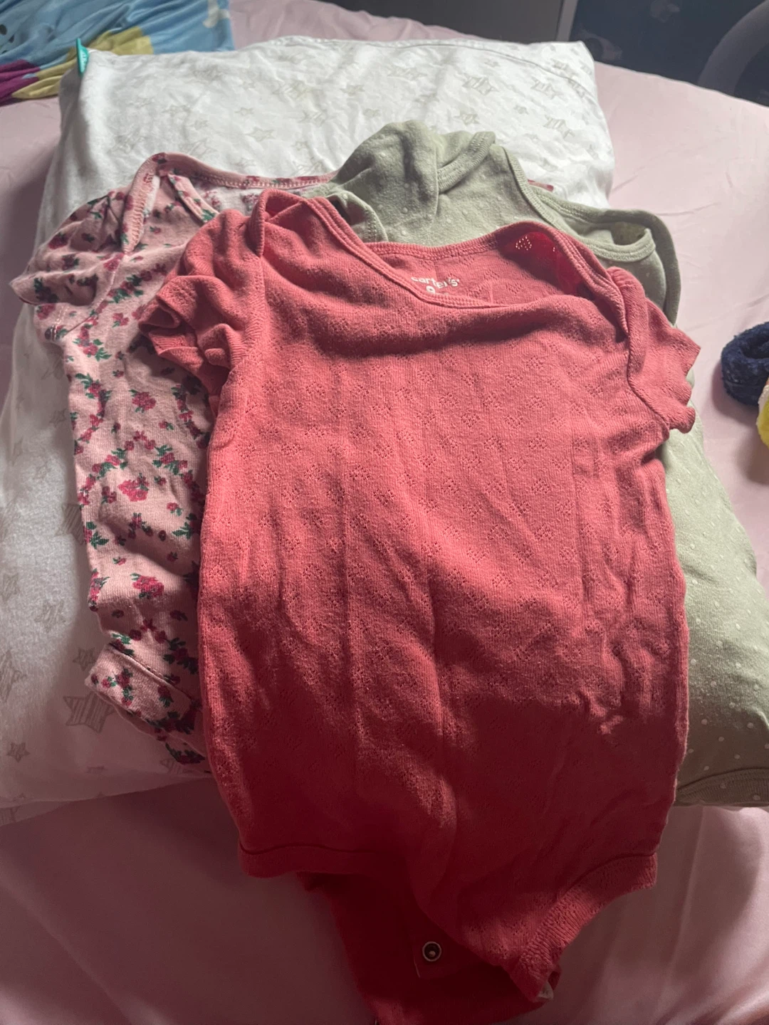 Carter's Baby Girl Bodysuits Size 18 Months