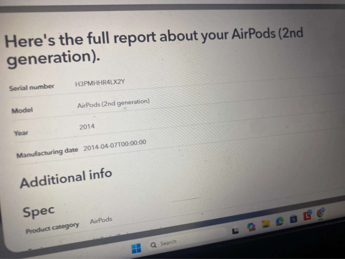 Apple AirPods (2nd generation) - photo 3