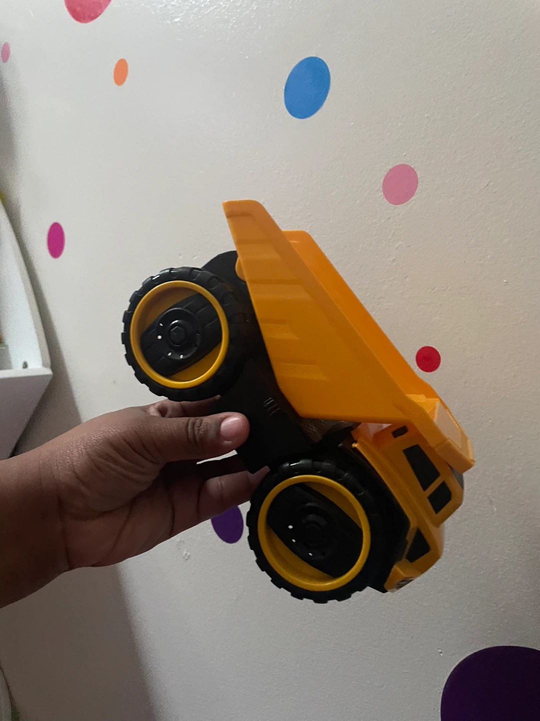 Yellow Toy Dump Truck - photo 2
