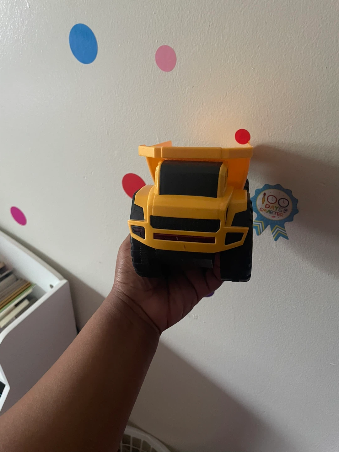 Yellow Toy Dump Truck