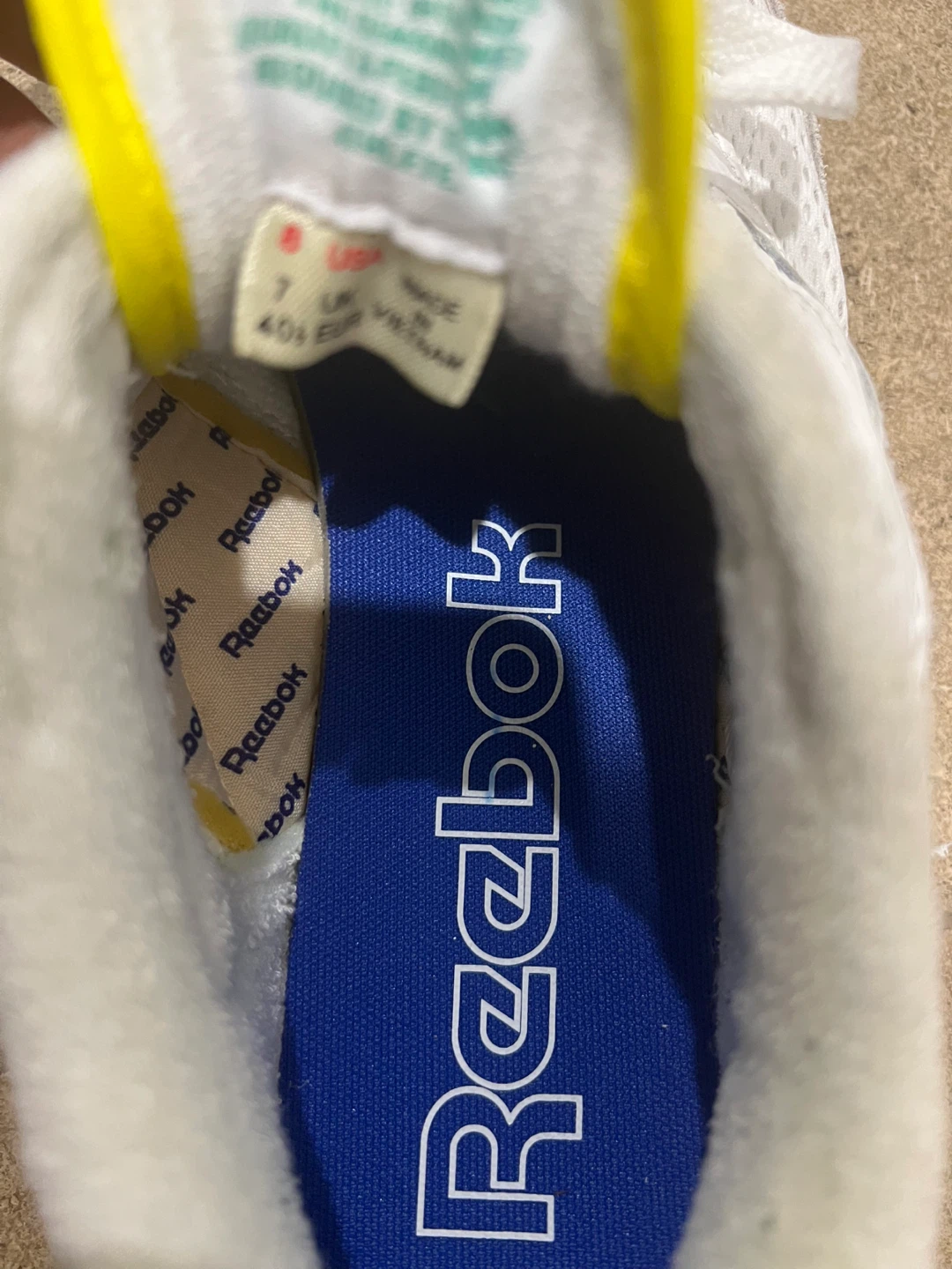 Reebok Club C 85 Shoes White Blue - photo 3