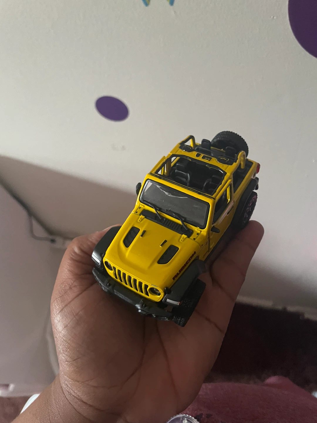 Yellow Jeep Rubicon Toy Car - photo 2