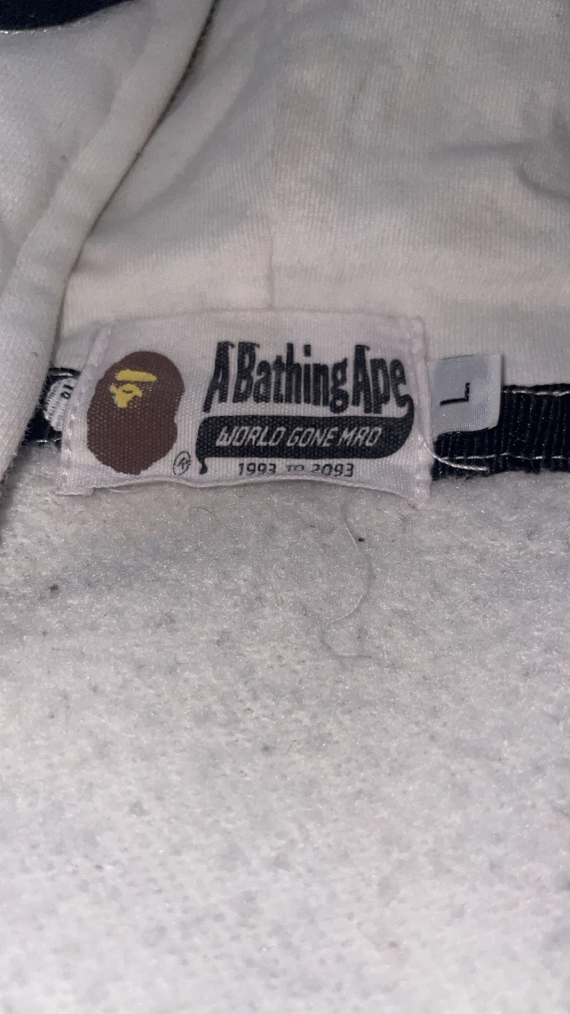 A Bathing Ape Camo Shark Full Zip Hoodie - photo 2