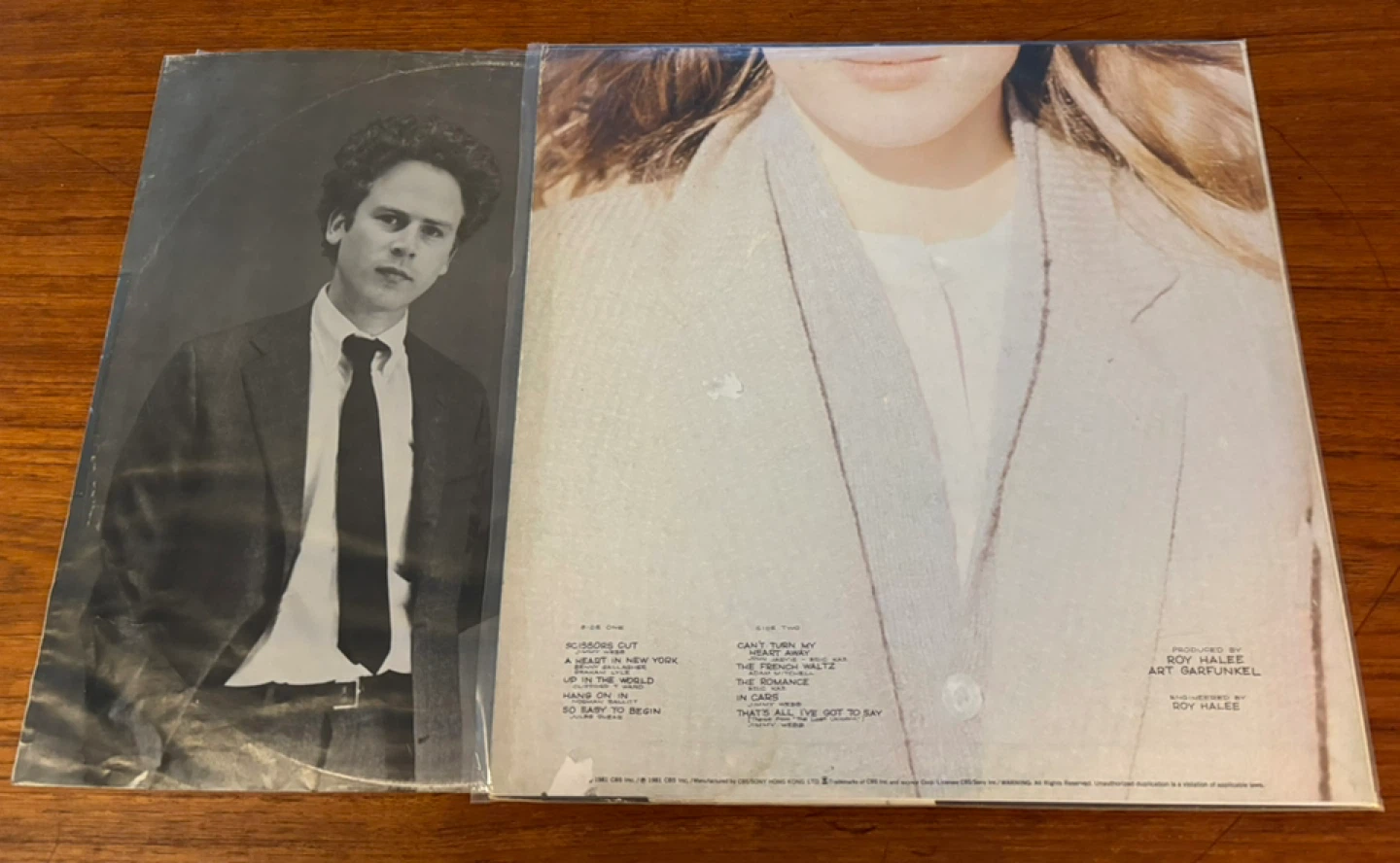 Art Garfunkel "Scissors Cut" Vinyl Record Album - photo 5