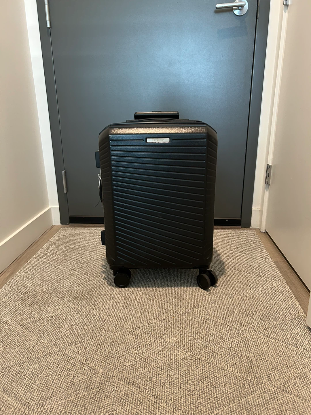 Black Explorer Hardside Spinner Luggage