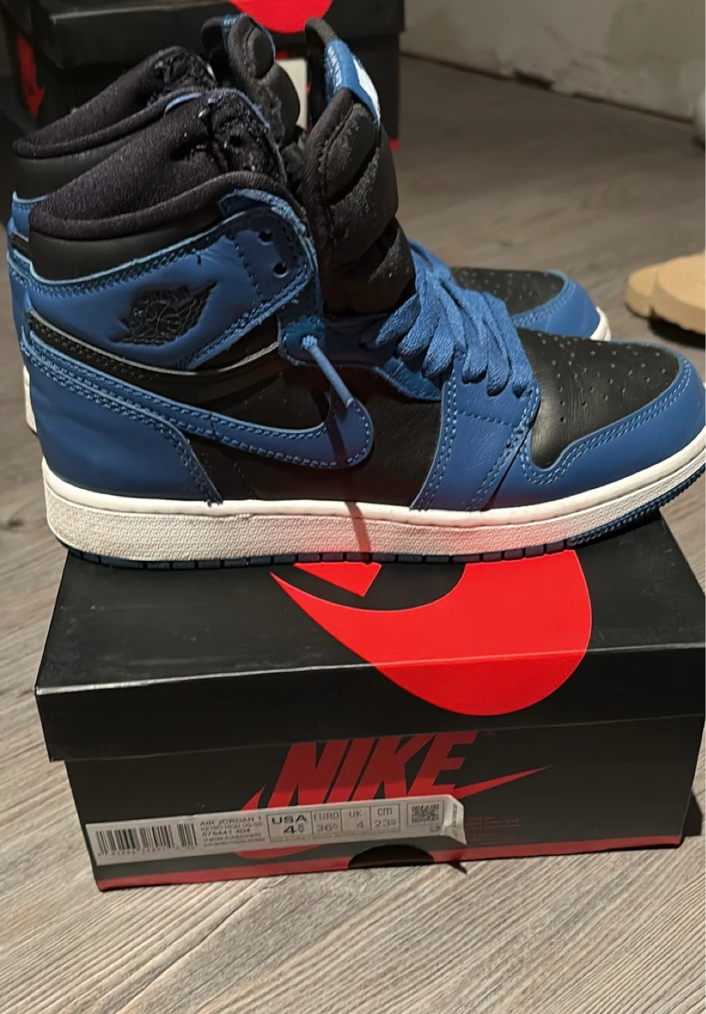 Jordan 1 High Marina Size 4.5