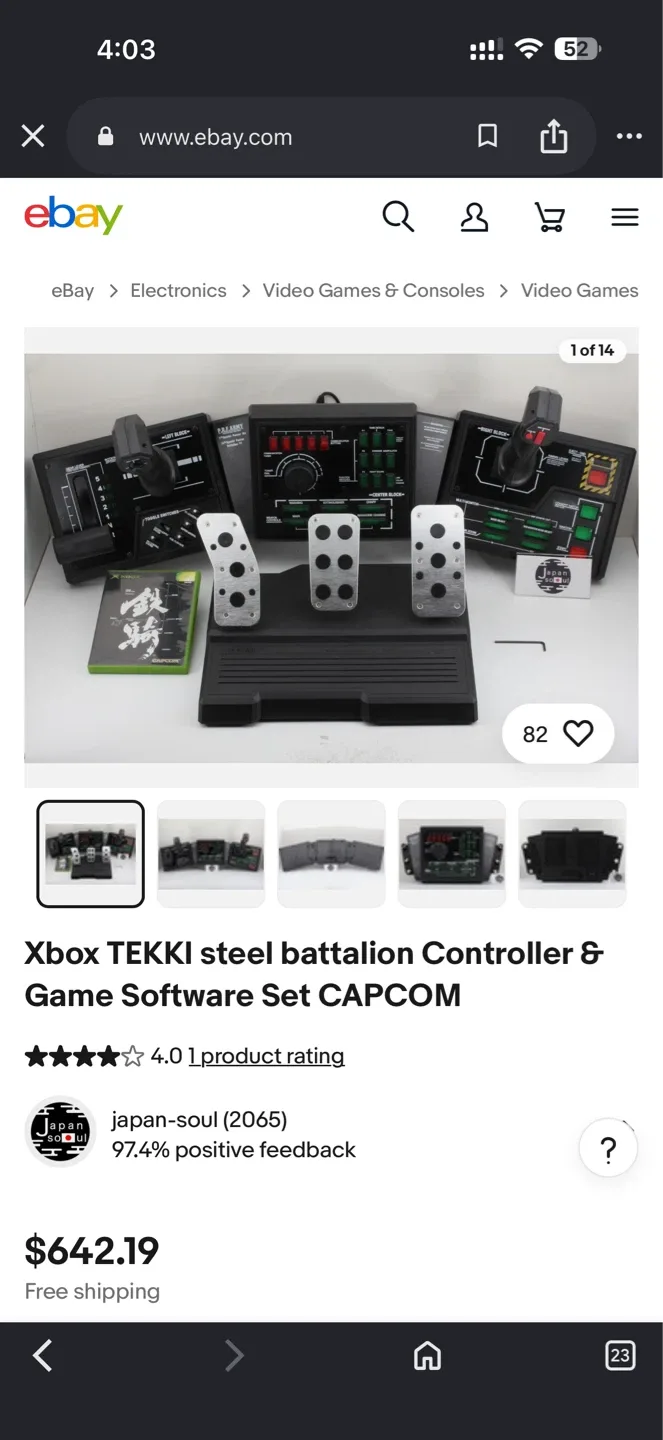 Steel Battalion Controller & Game for Xbox - photo 3