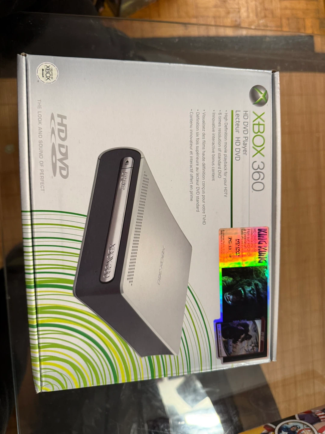 Microsoft XBOX 360 HD DVD Player With Remote, USB Cable & Disc - photo 2