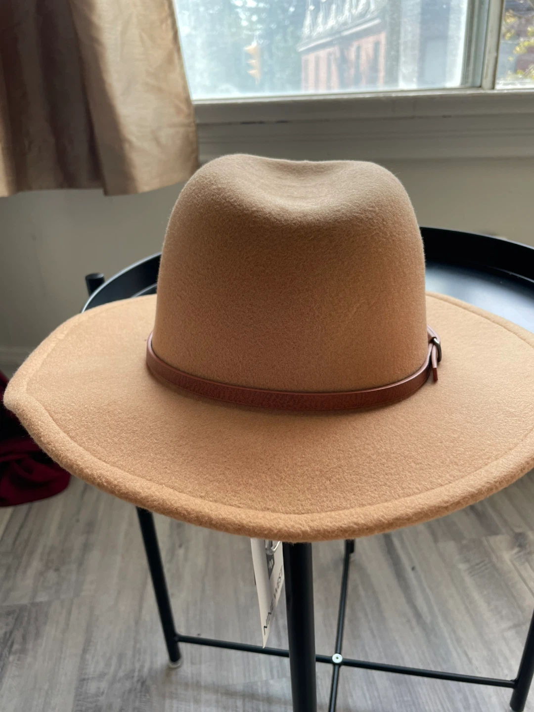 Nine West Beige Fedora Hat, Brand New with Tags - photo 2
