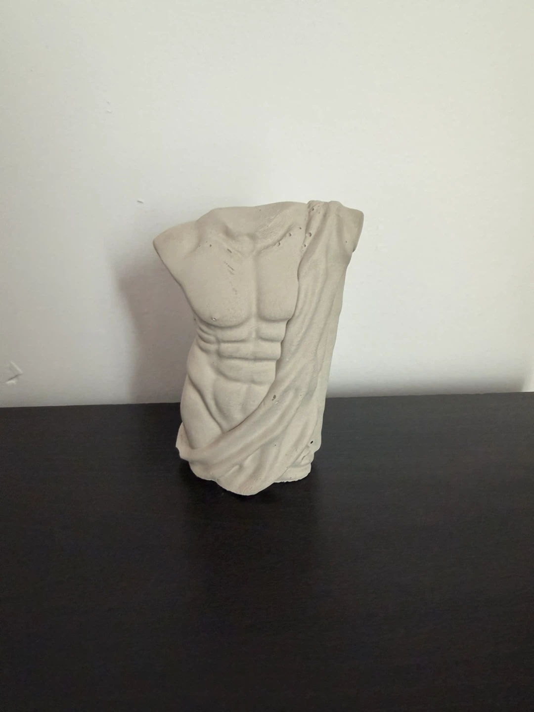 Concrete Torso Statue