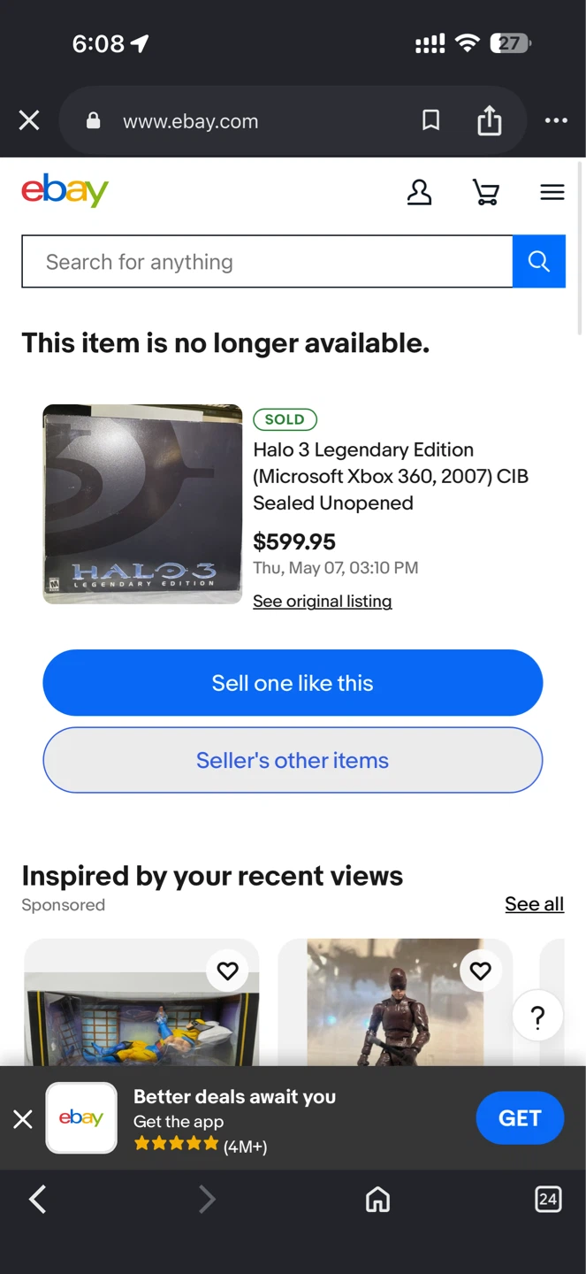 Halo 3 Legendary Edition for Xbox 360 - Complete with Helmet - photo 5