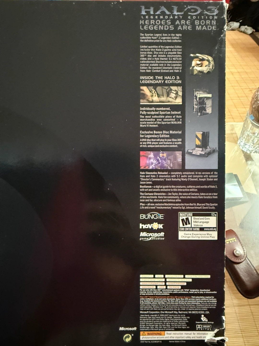 Halo 3 Legendary Edition for Xbox 360 - Complete with Helmet - photo 2