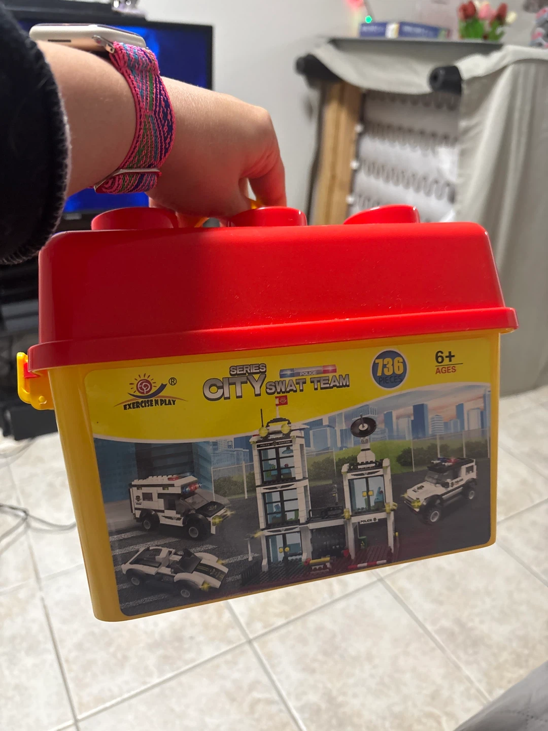 Exercise N Play City SWAT Team Building Blocks Set - photo 2