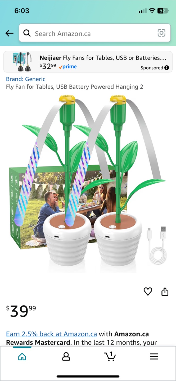 Set of 3 fly fans