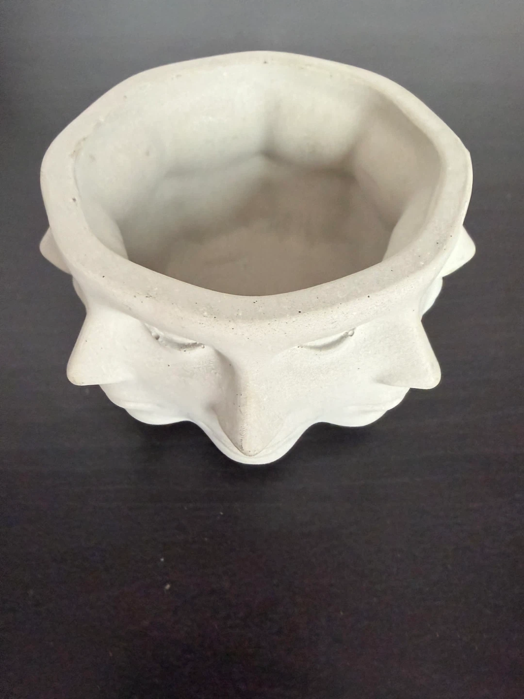 Concrete Face Planter Pot - photo 3
