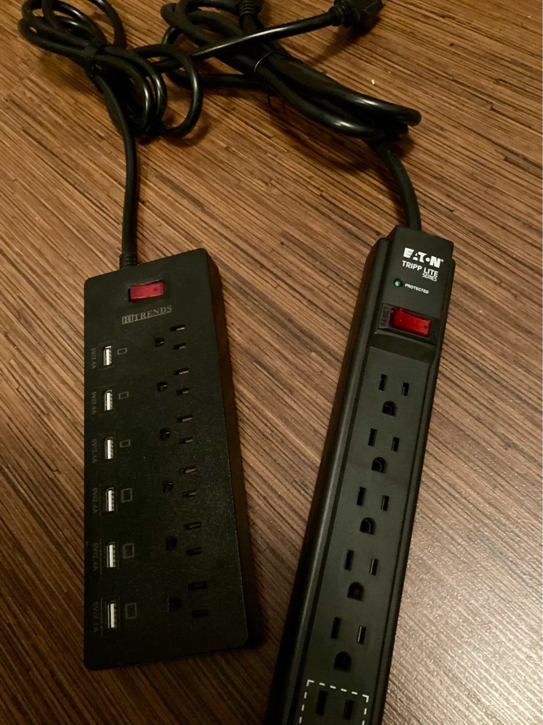 Hitrends and Eaton Triplite Power Strips with USB