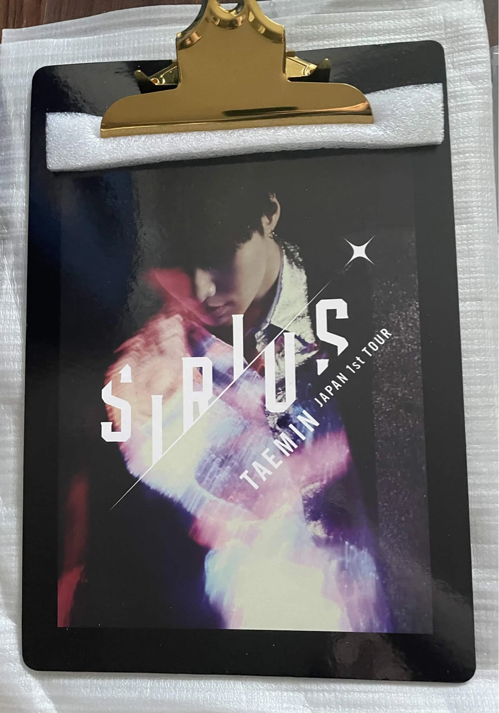TAEMIN SHINee SIRIUS JAPAN 1st TOUR Clipboard