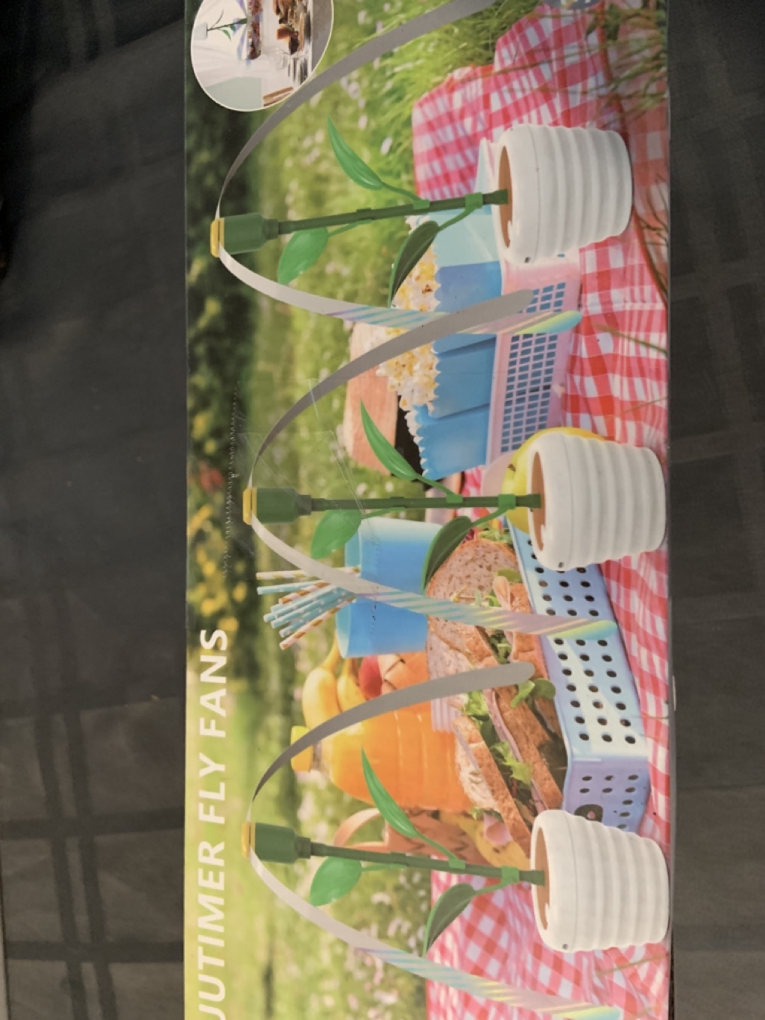 Set of 3 fly fans - photo 2